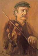 Autoportret ze skrzypcami