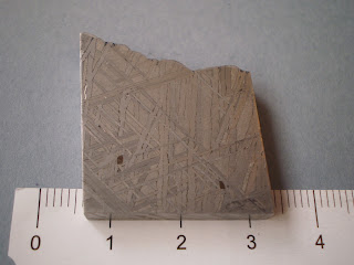 Muonionalusta Meteorito hierro Widmanstätten