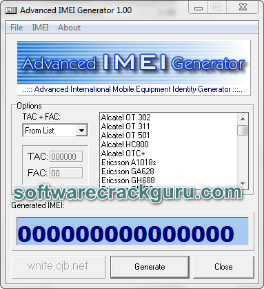 Advanced IMEI Generator v1.00 Tool Free Download