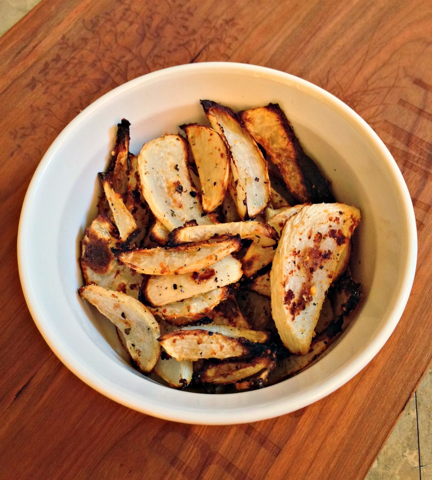 Confessions of a Foodaholic turnip fries