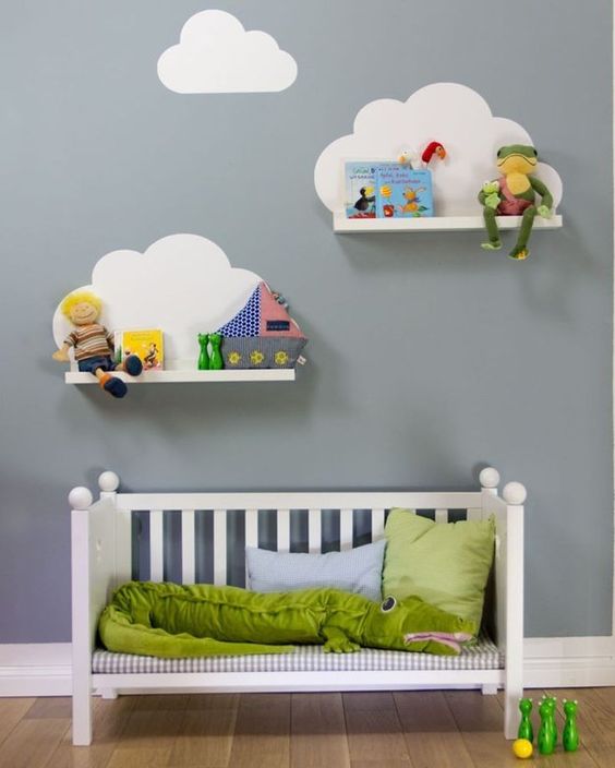 ¿Cómo decoro la pared de una habitación infantil?