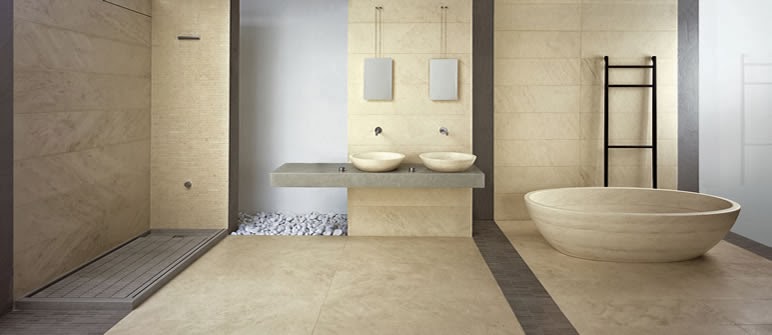 Cuidado de los baños de mármol
