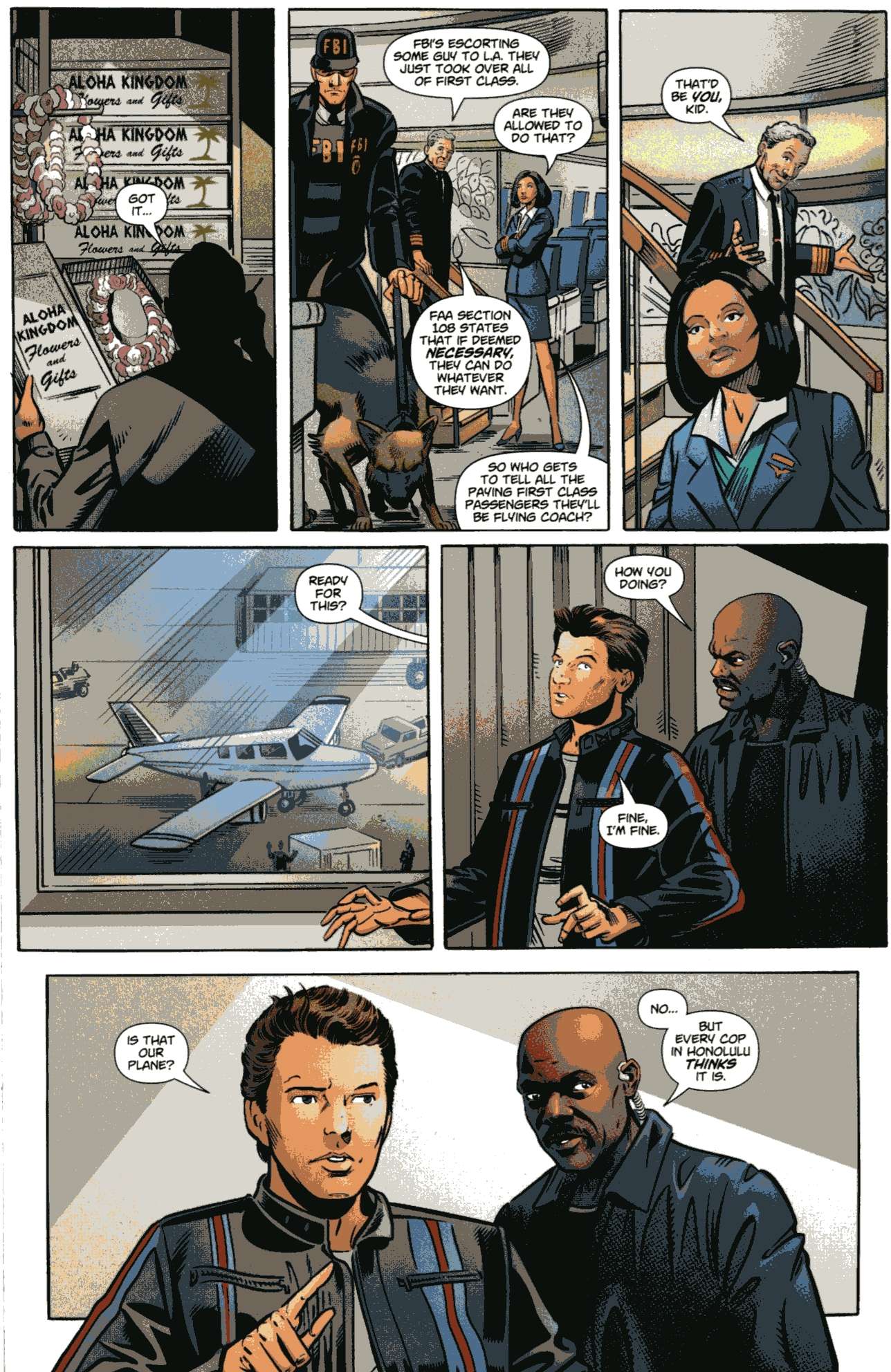 Read online Snakes on a Plane comic -  Issue #1 - 12