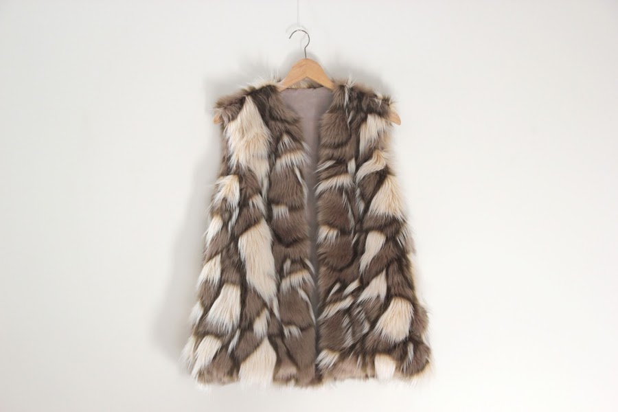 DIY Tutorial: Como hacer chaleco de pelo (patrones gratis)