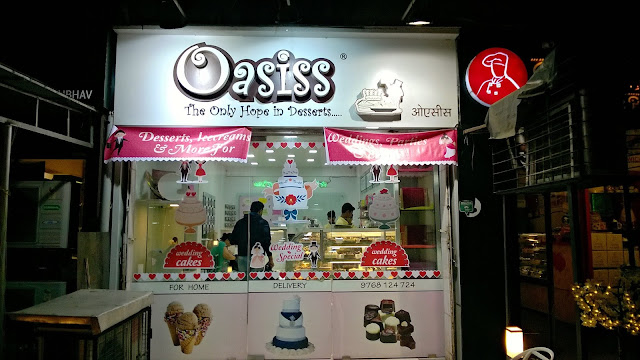 Oasiss Dessert Mumbai Blogger Foodie Vegetarian Cake Pastry Chocolate Recipe