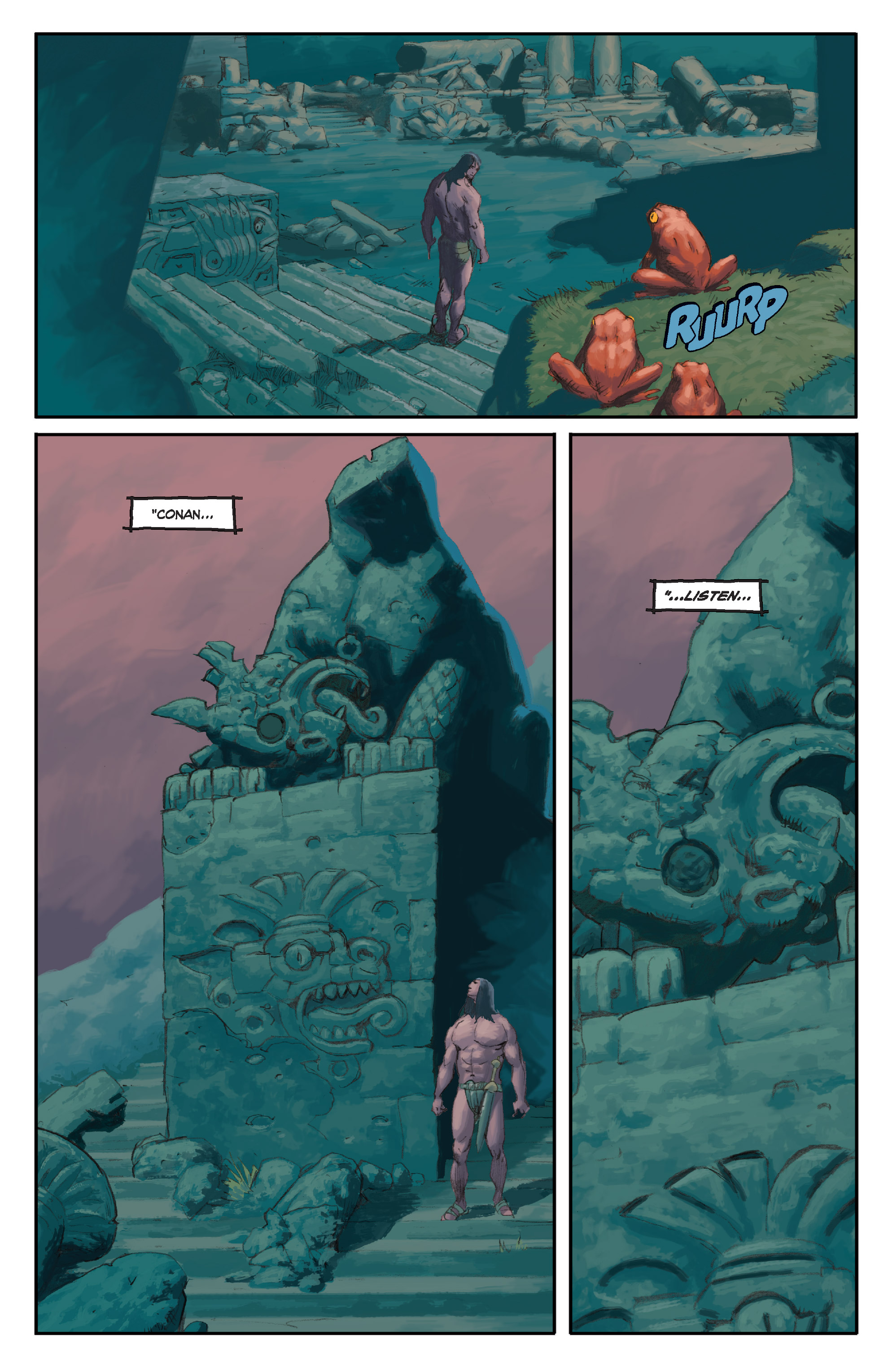 Read online Conan Chronicles Epic Collection comic -  Issue # TPB The Heart of Yag-Kosha (Part 3) - 21