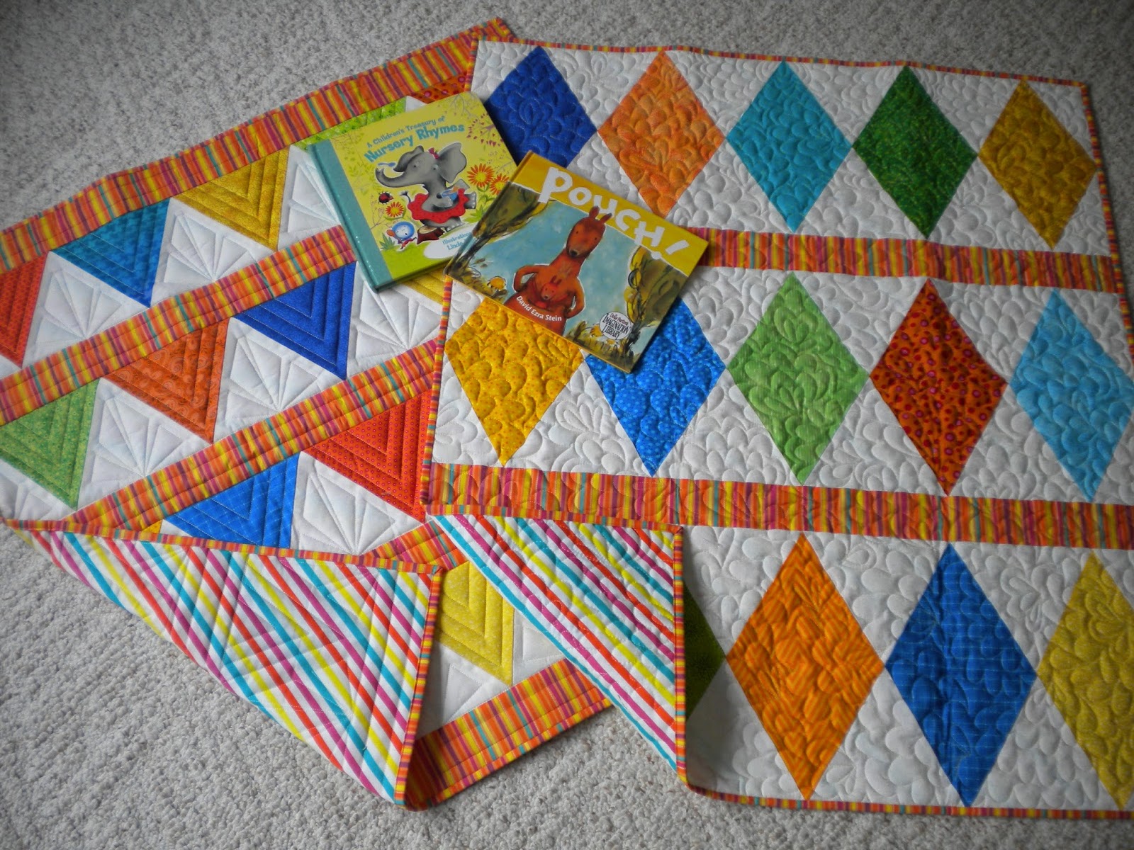 Vicki's Crafts and Quilting 7 Neonatal quilts turned in