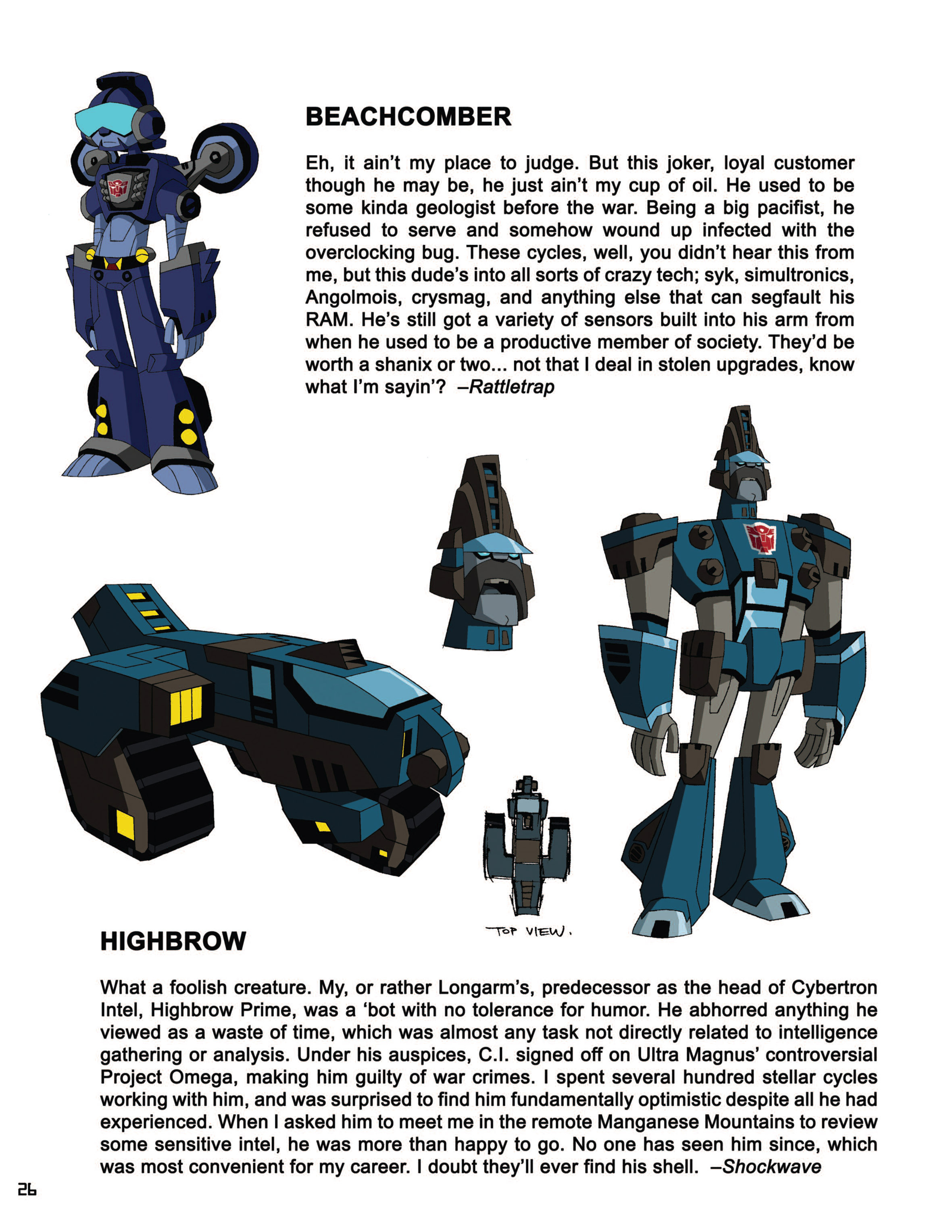 Transformers Animated: The Allspark Almanac issue TPB 2 - Page 25