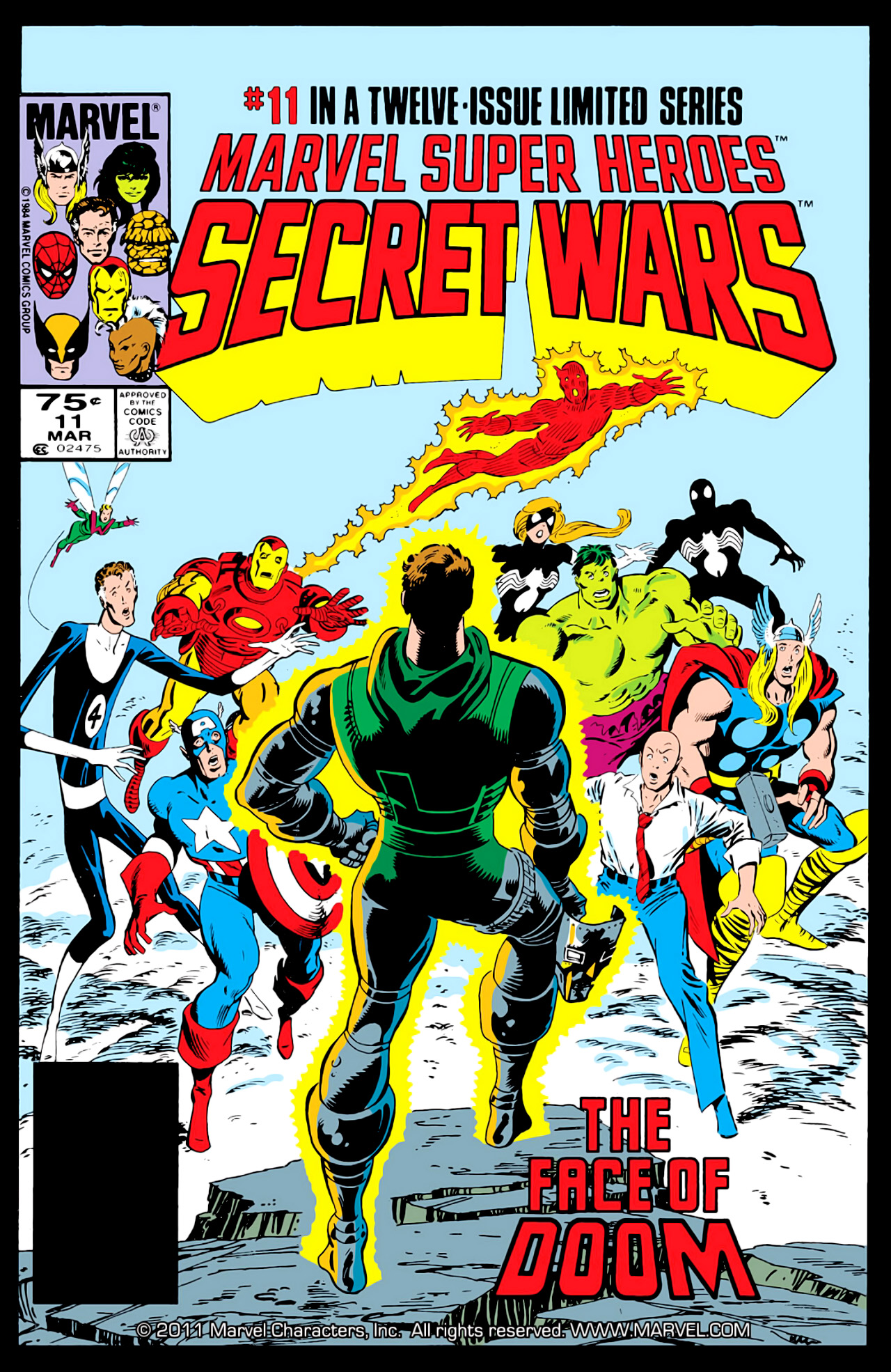 Read online Captain America (1968) comic -  Issue #292l - 1