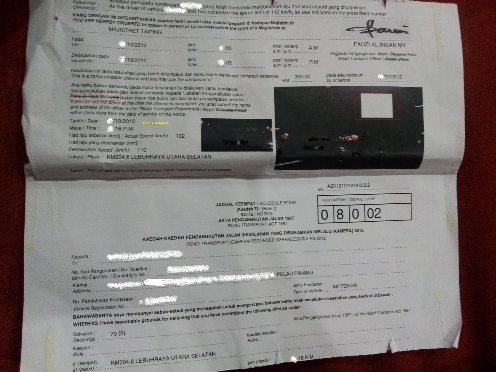 Anak Seberang Terima Kasih AES Atas Surat Chenta Pertama