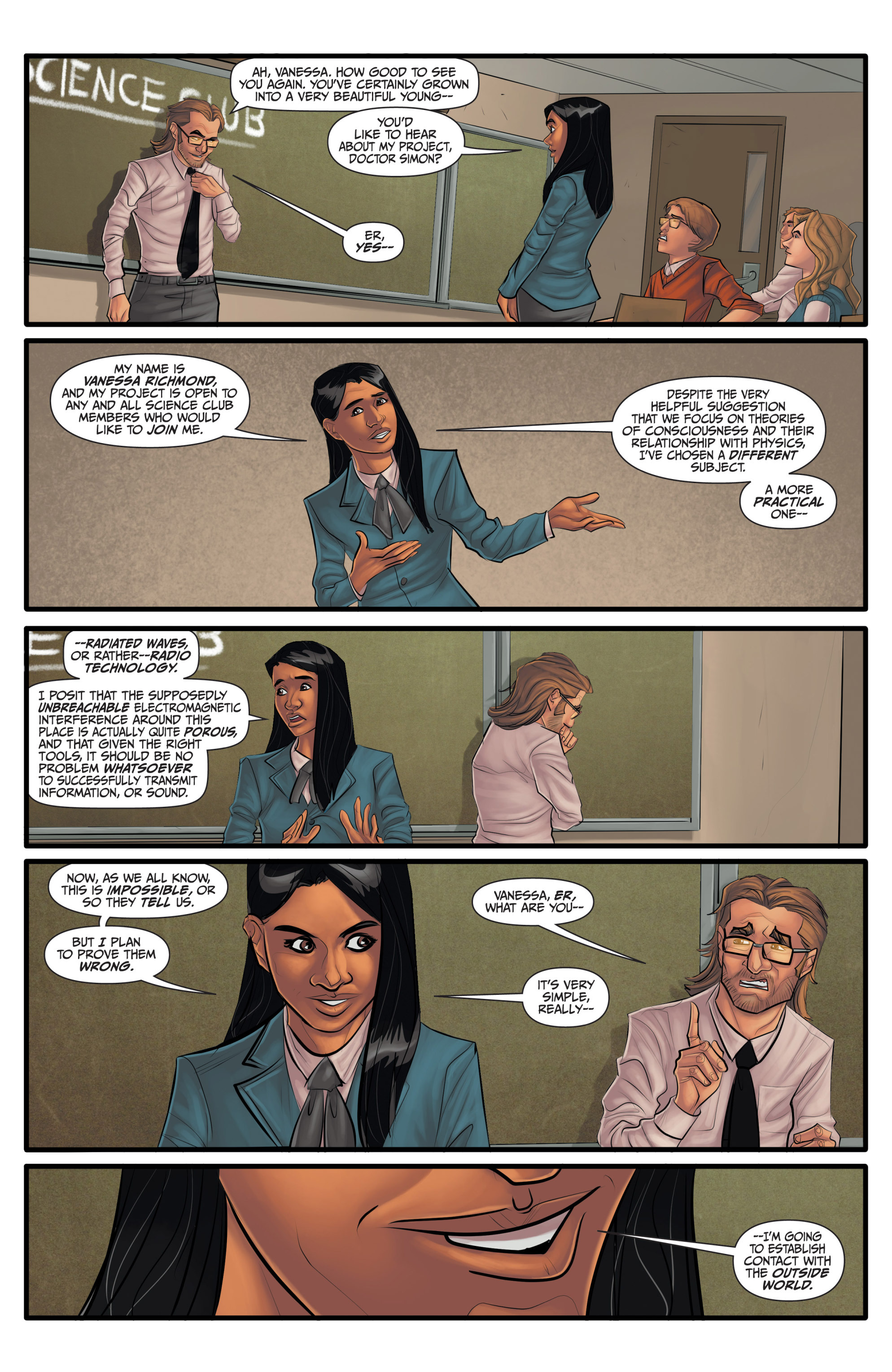 Read online Morning Glories comic -  Issue #44 - 24