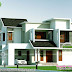 2200 sq-ft 4 bedroom modern box type home