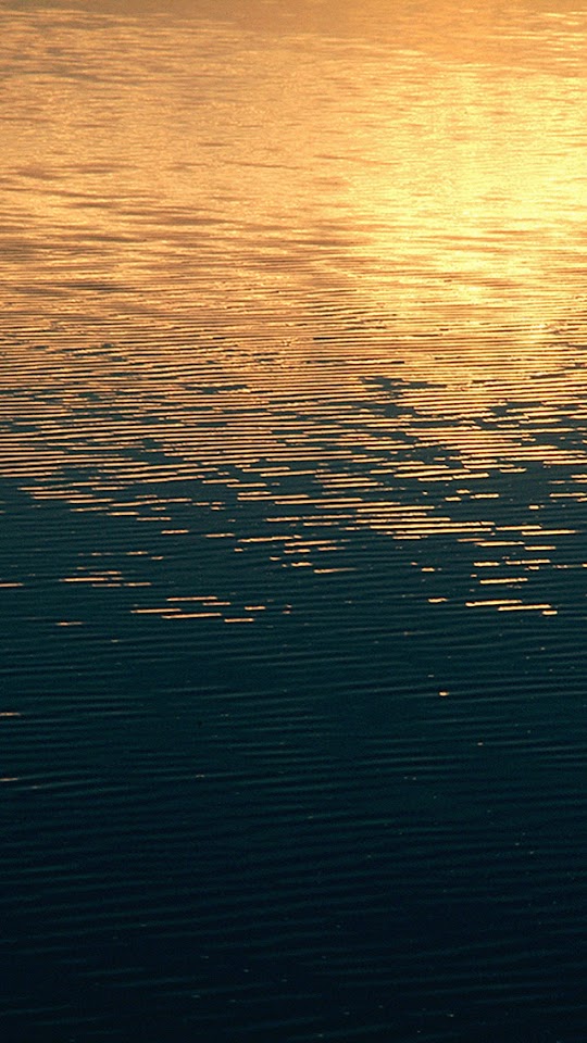 Pond Sunset Waves Reflection  Galaxy Note HD Wallpaper