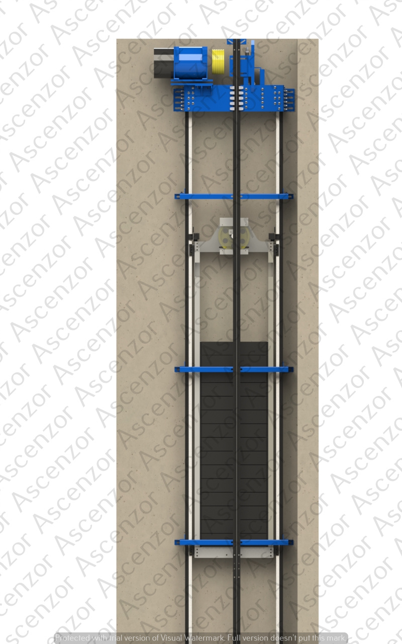 Elevators Escalators MRL Elevators 6 to 8 passengers