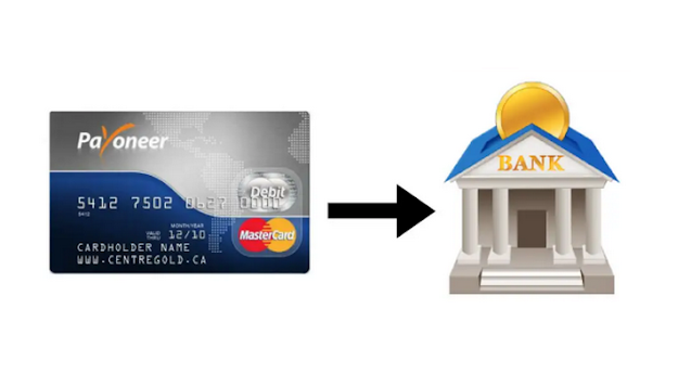 ربط حسابك payoneer بحسابك البنكي المحلي + رابط التسجيل في البنك  وهدية 25 $ دولار من بايونير