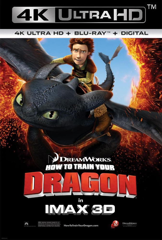  Cómo Entrenar a tu Dragón (2010) 4K UHD HDR Latino