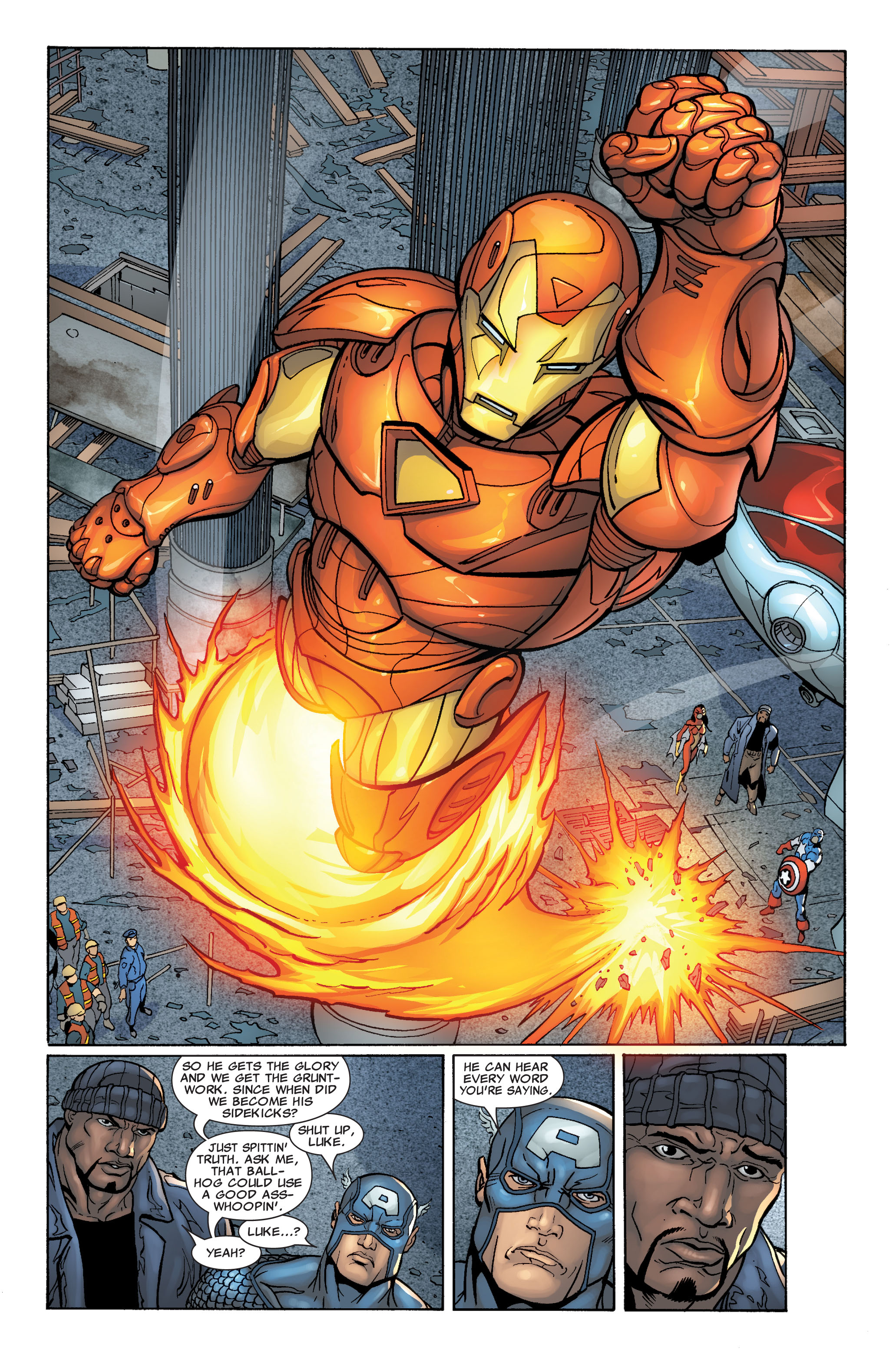 Read online Iron Man (2005) comic -  Issue #7 - 17