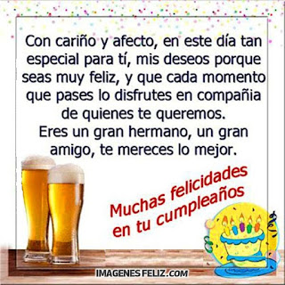 Feliz Cumpleaños Hermano