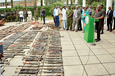 22,430 cultists surrendered 8,572 arms,147 explosives as River State concludes first phase of Amnesty Programme