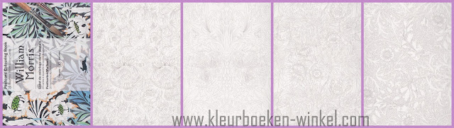 kleurboek PK 18 william morris kleurboeken voor volwassenen, kleurboek PK 18 william morris