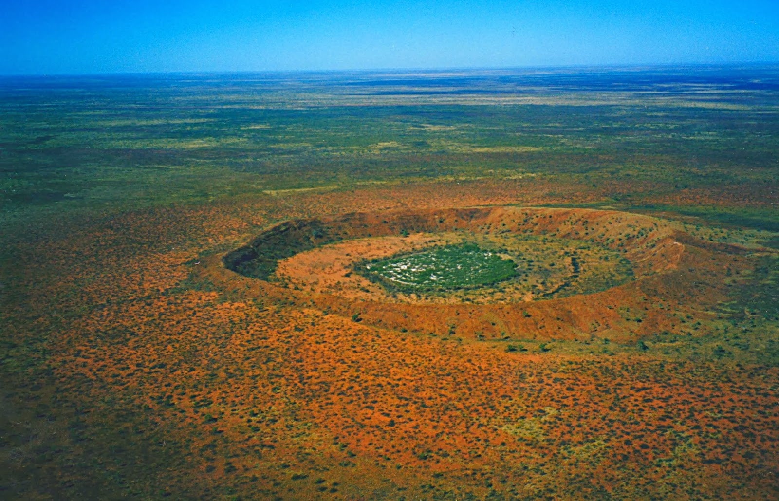 A Meteorite strike in the Tanami Desert. Wolfe Creek Crater, WA. Australia Far Flung Places