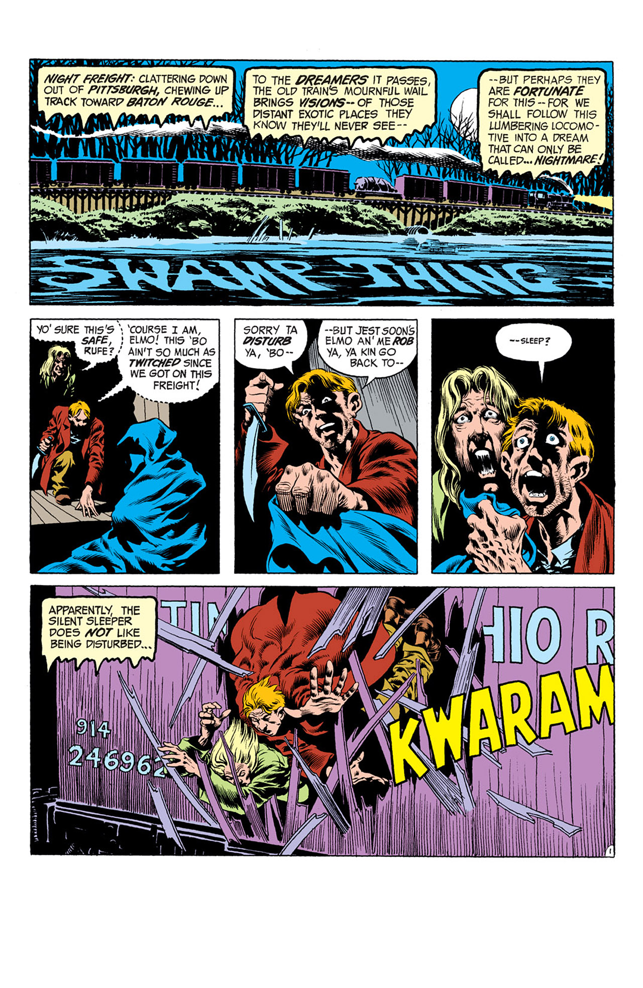 Read online Swamp Thing (1972) comic -  Issue #9 - 2