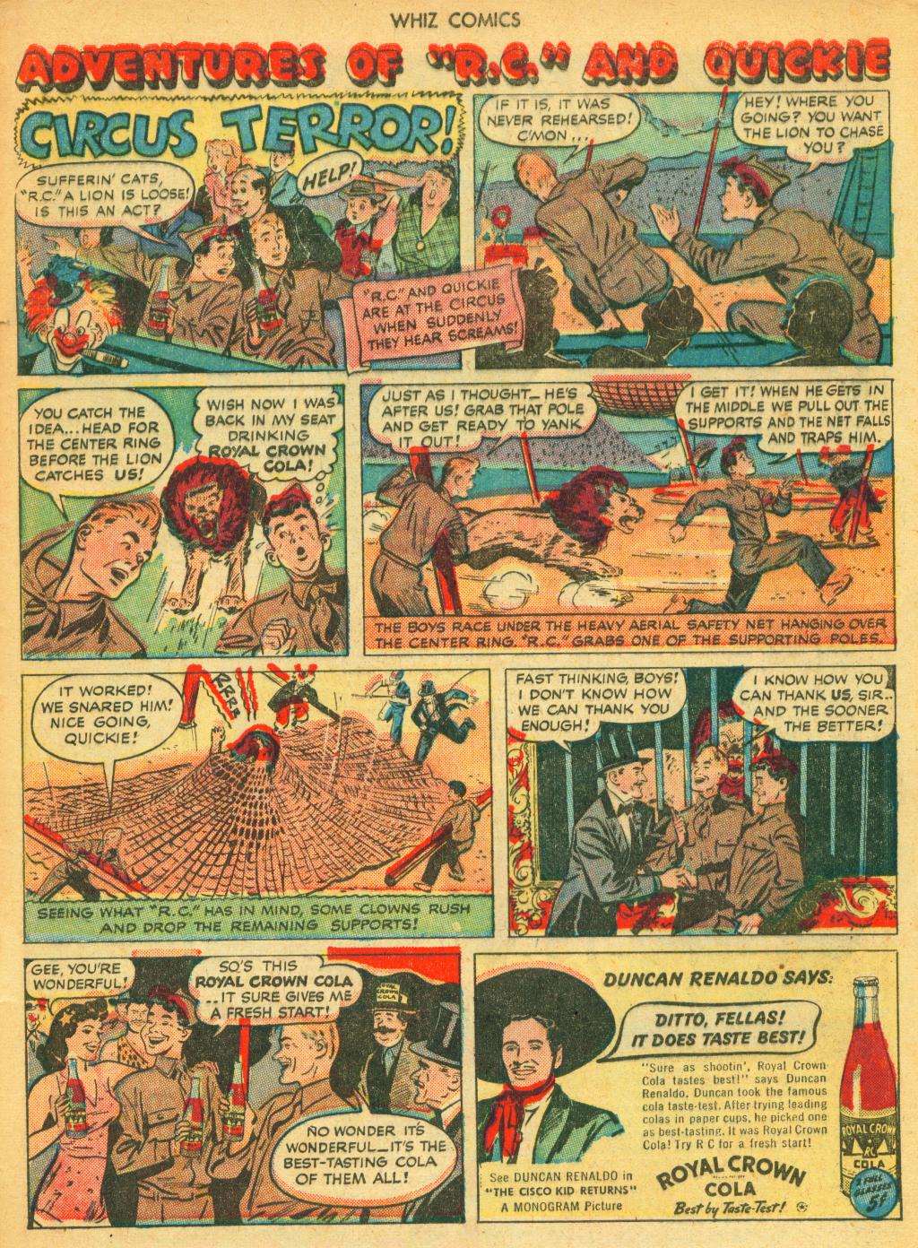 Read online WHIZ Comics comic -  Issue #63 - 33