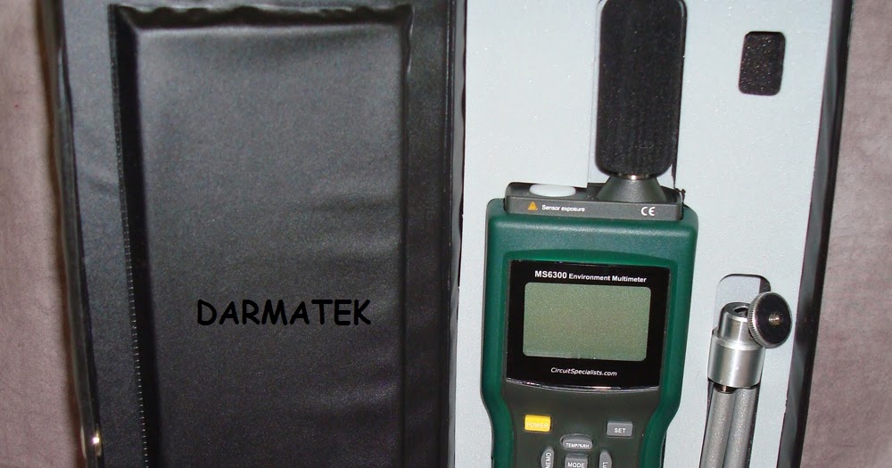 Mastech MS6300 Multi Functional Environment tester Darmatek Alat Ukur