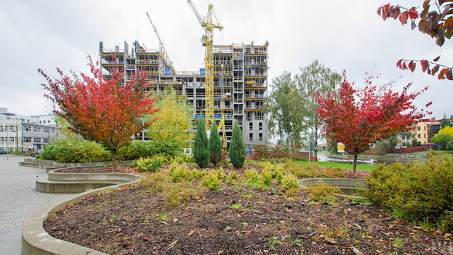 Budowa River Tower Bydgoszcz KWK Construction
