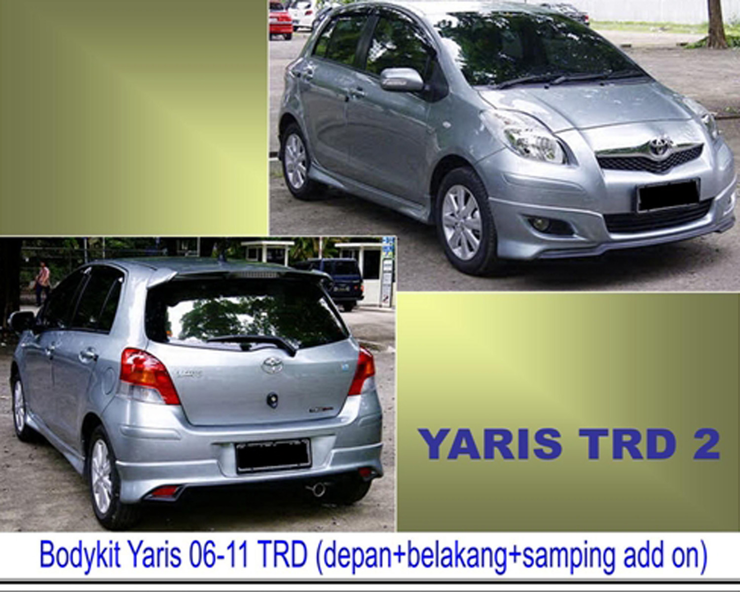 Menggali Potensi Estetika: Modifikasi Bodykit Belakang Toyota Yaris TRD dan Panduan Lengkapnya
