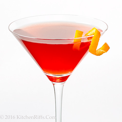 Cranberry Shrub Cocktail with Bourbon