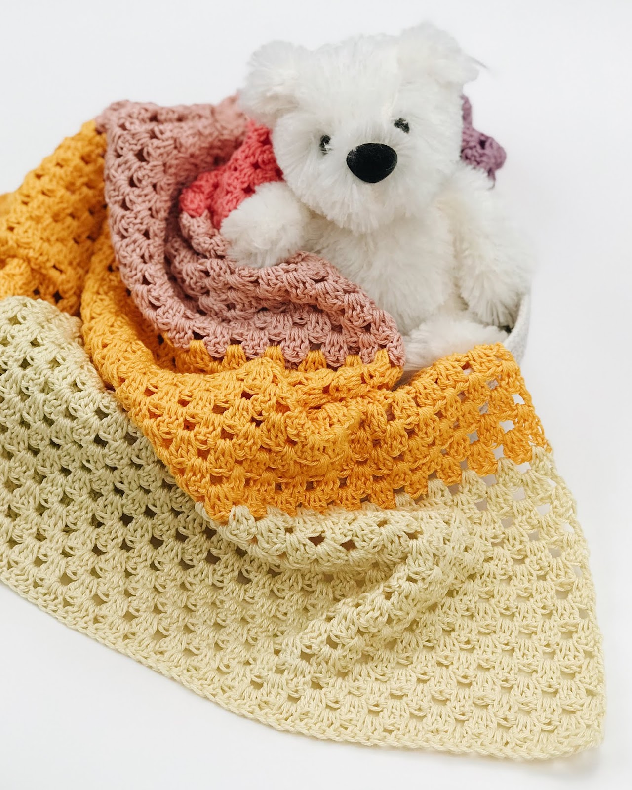 Brenna Ann Handmade FREE CROCHET PATTERN The Summer Sunset Baby