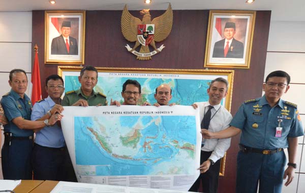 Peta NKRI Edisi Tahun 2013 Telah Resmi Ditetapkan