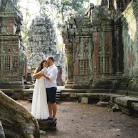 Couple Wedding in Angkor 