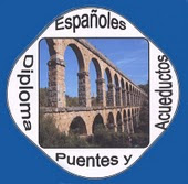 DIPLOMAS PUENTES  ACUEDUSTO DE ESPAÑA