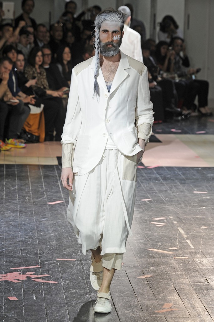 Yohji Yamamoto Menswear spring 2014