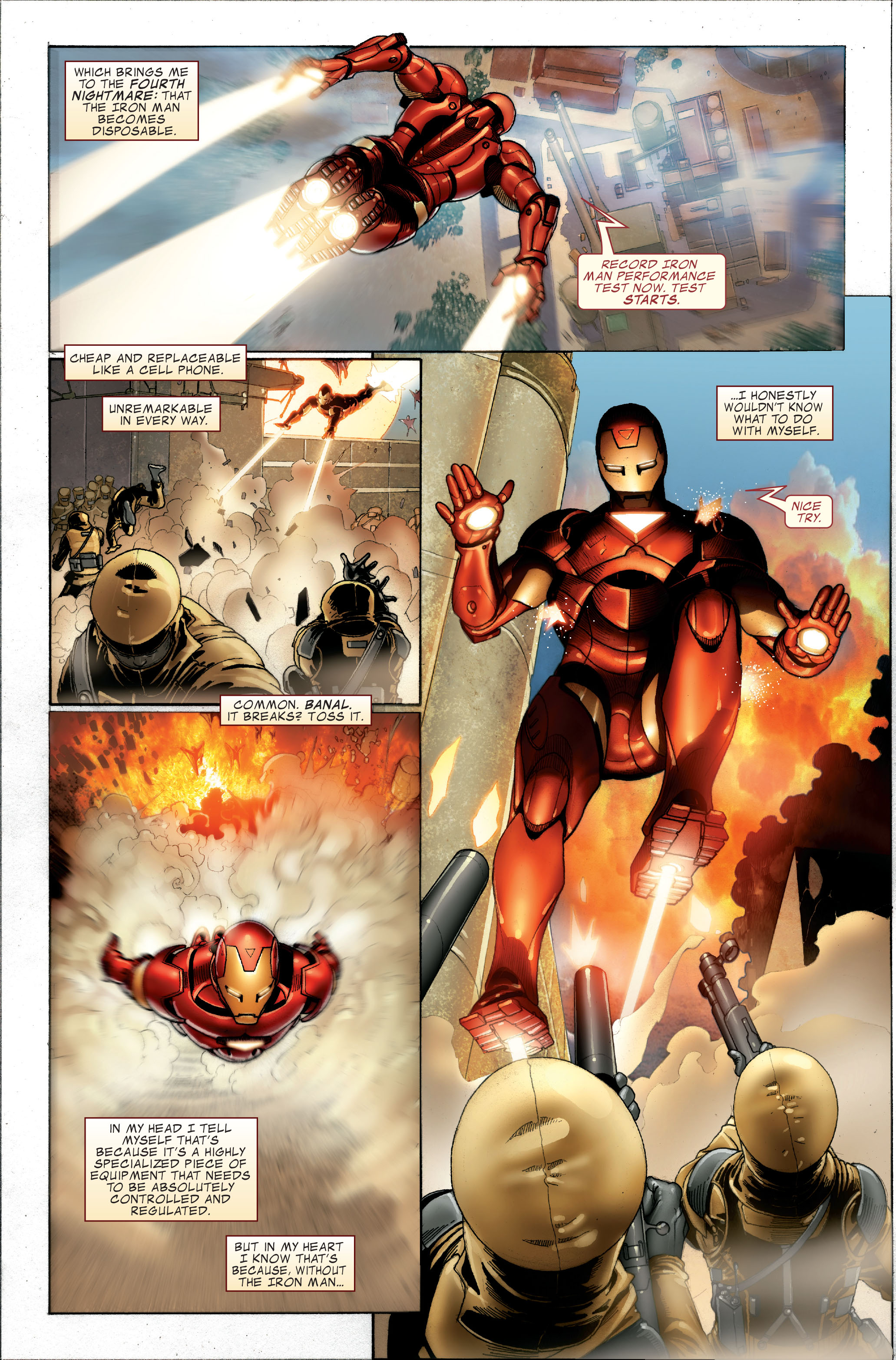 Invincible Iron Man (2008) 1 Page 21