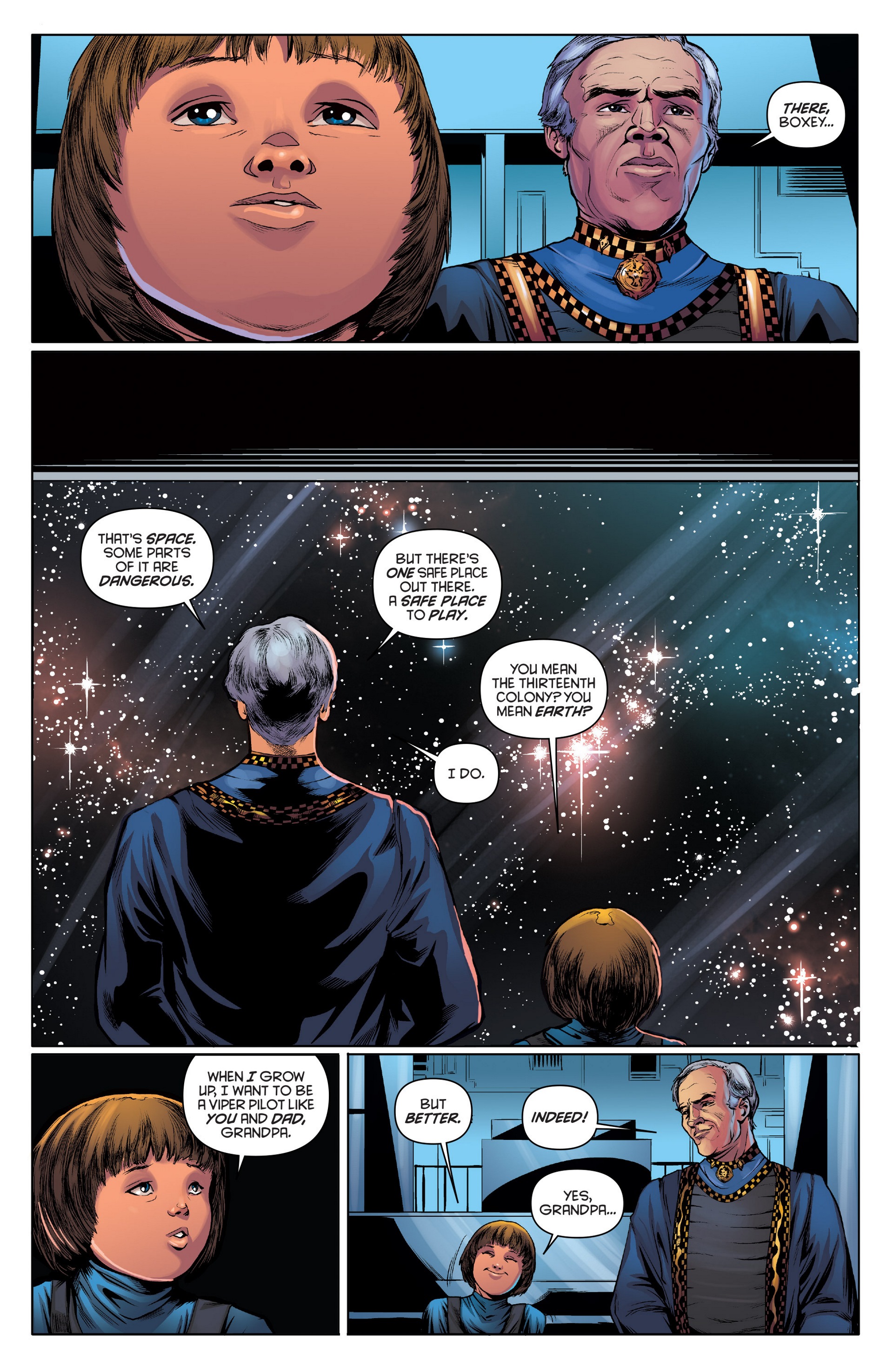 Classic Battlestar Galactica (2013) 12 Page 21