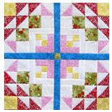 Free Golden Eye Quilt Pattern Block Tutorial by The Quilt Ladies
