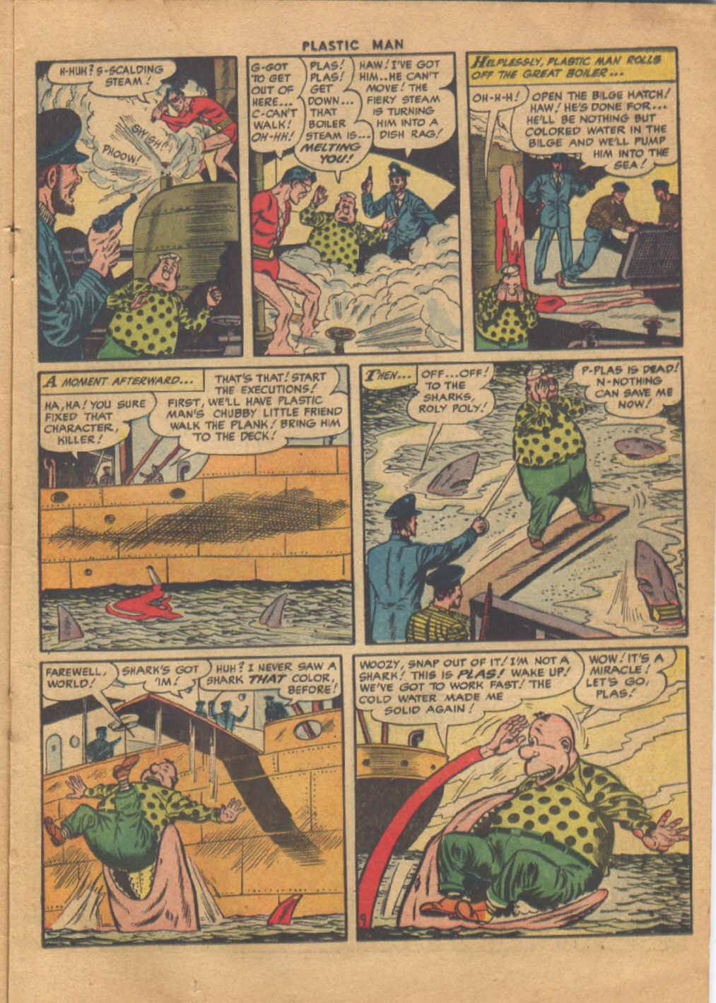 Read online Plastic Man (1943) comic -  Issue #48 - 11