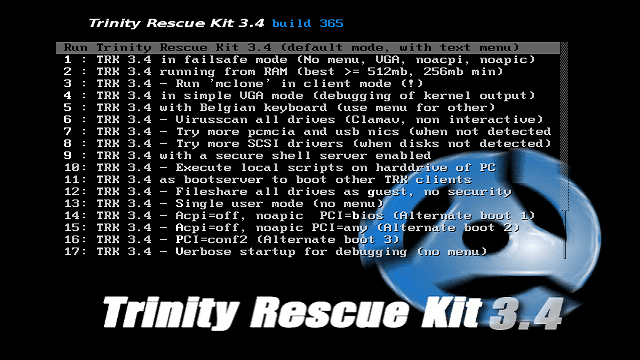 Trinity Rescue Kit: Download