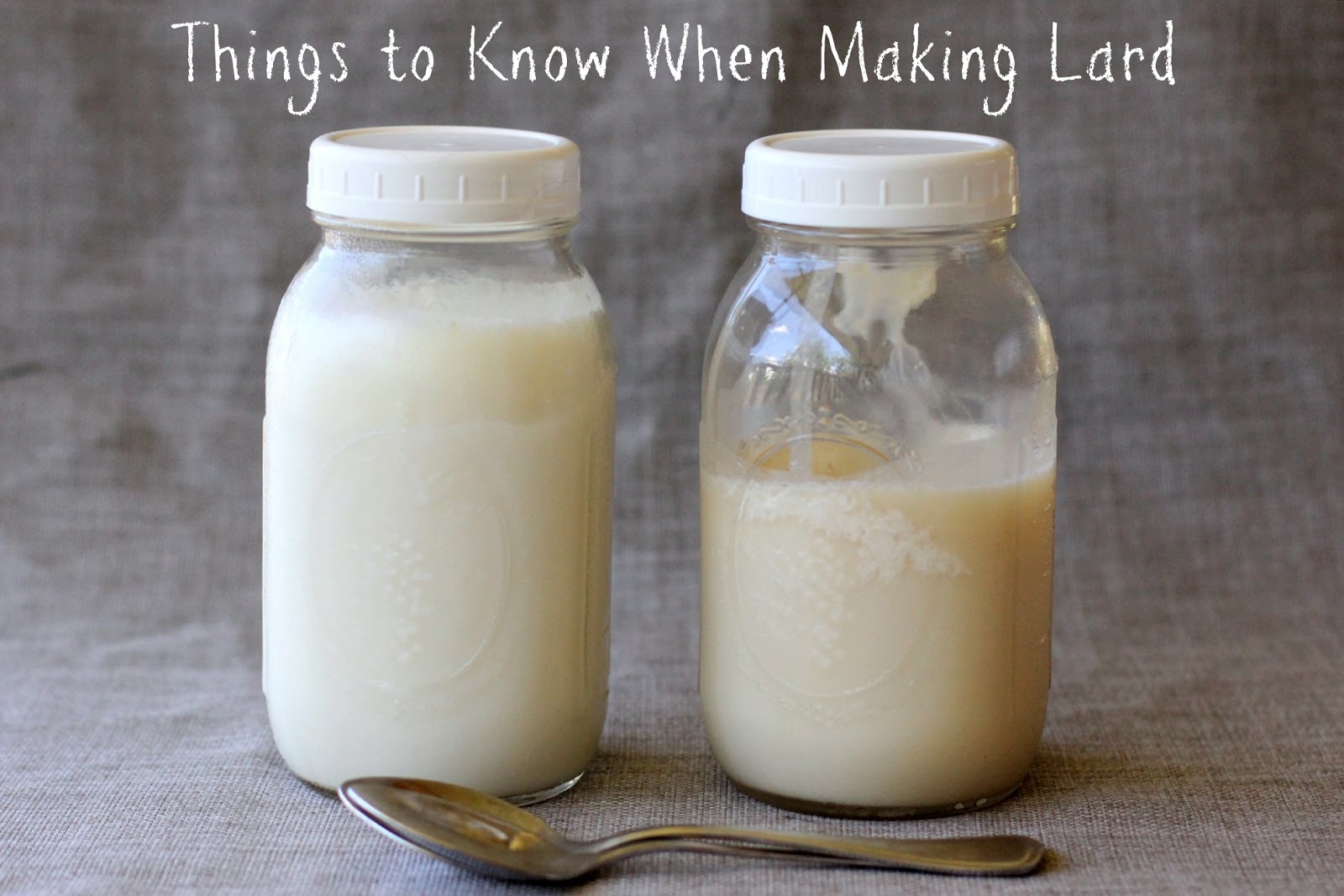 Things to Know When Making Lard / Say Little Hen