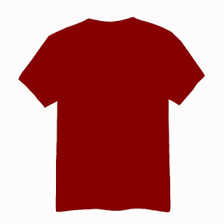 Gambar Kaos Polos Merah Maroon - AR Production