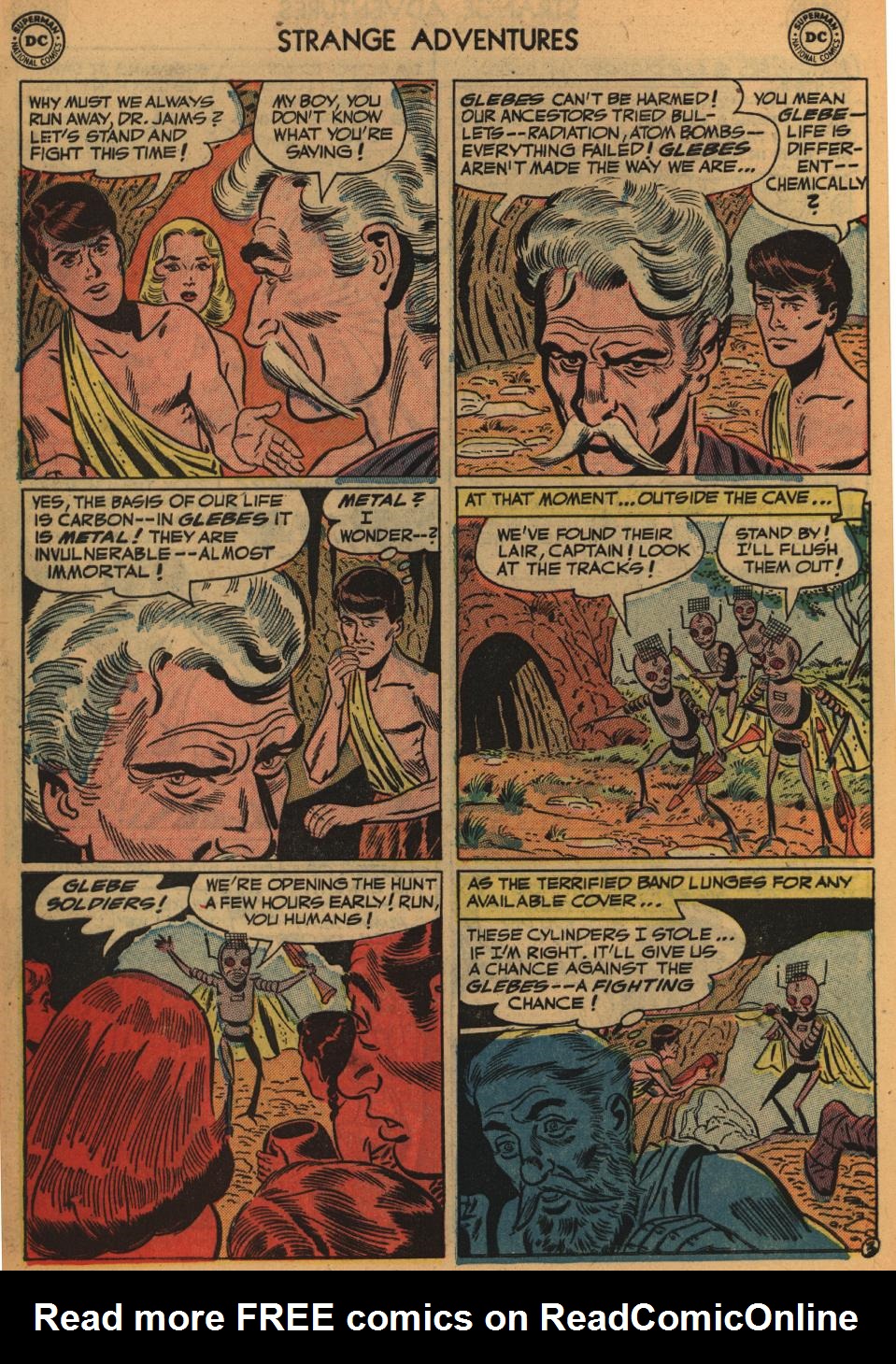 Read online Strange Adventures (1950) comic -  Issue #27 - 30