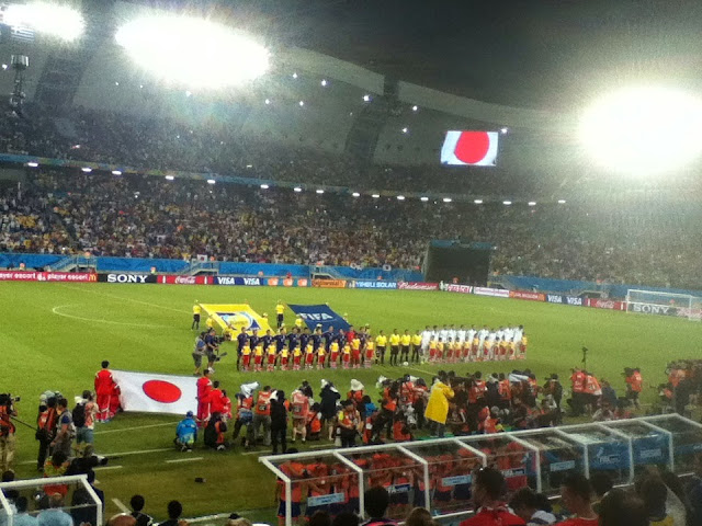 Japan v Greece, Natal