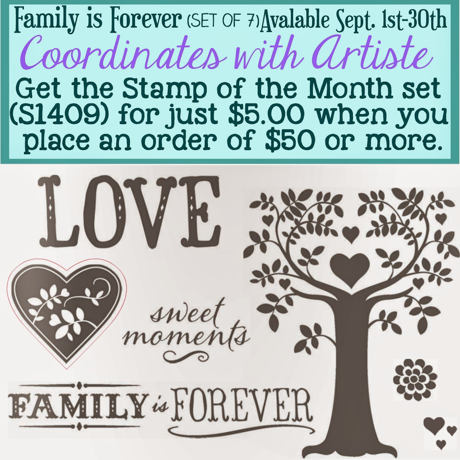 Close to My Heart Stamp of the Month