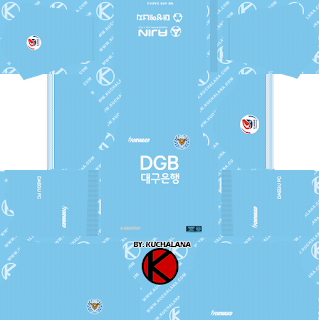 Daegu FC 2019 Kit - Dream League Soccer Kits