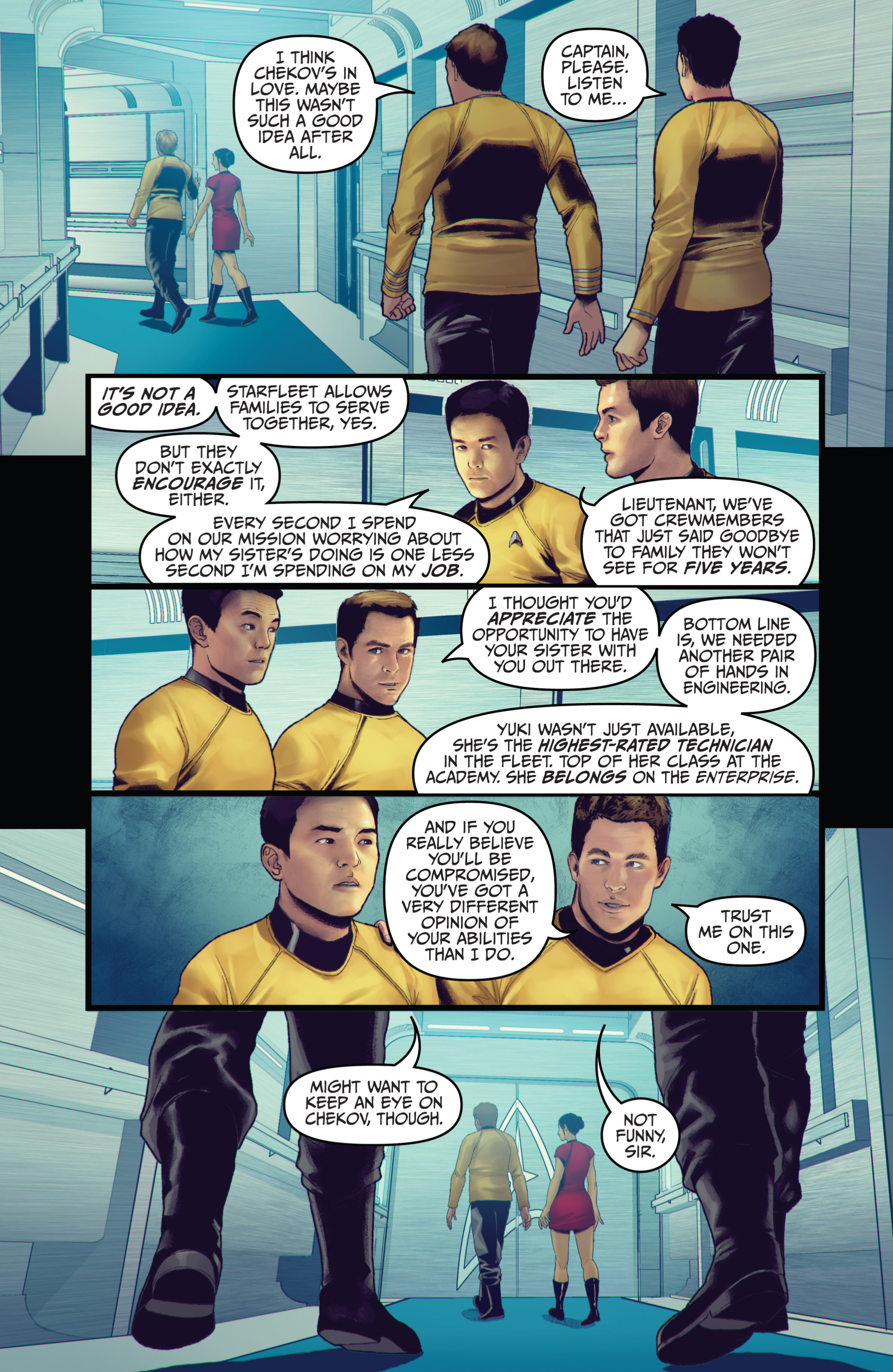 Read online Star Trek (2011) comic -  Issue # _TPB 7 - 13