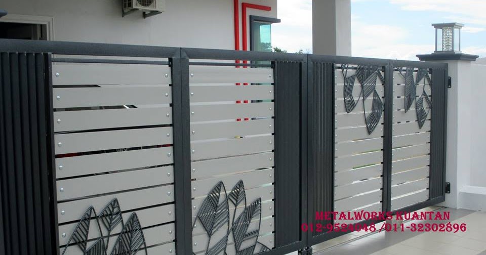 27 Populer Desain Pagar Rumah Aluminium Pagar Rumah<script async src=