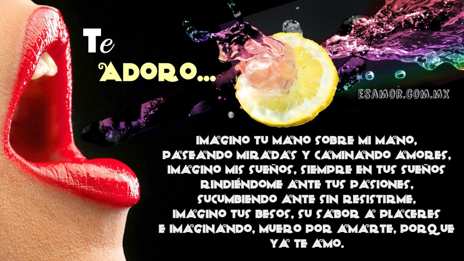 Imágenes, fotos con poemas para enamorar a tu pareja Imágenes, fotos con poemas para enamorar a tu pareja